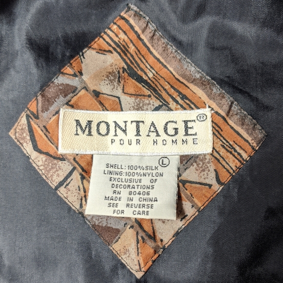 Vintage Silk Bomber - Picture 4 of 4